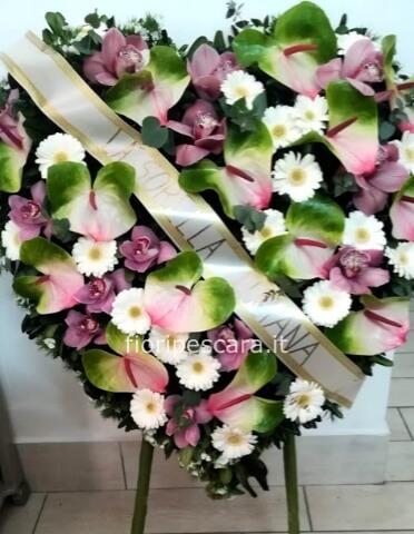 cuore grande funebre premium