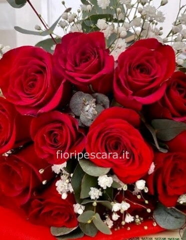 Bouquet   rose rosse